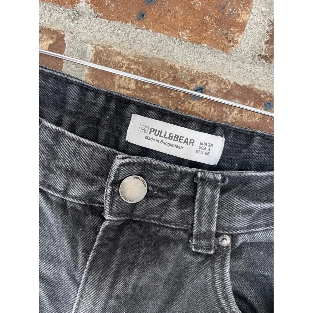 Pull&Bear High Waisted Straight Leg Jeans